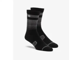 100% ADVOCATE Performance Socks Black/Charcoal - 100% Advocate Performance ponožky Black/Charcoal EU 38-42