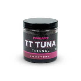 Mikbaits Pelety v dipu TT Tuna Triangl 30mm 250ml,Mikbaits Pelety v dipu TT Tuna Triangl 30mm 250ml