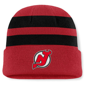 Fanatics Pánská zimní čepice New Jersey Devils NHL Swipe Cuffed Beanie