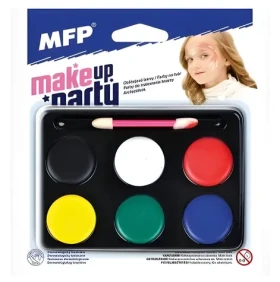 MFP Barvy na obličej 6 barev na paletce
