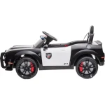 Buddy Toys Elektrické auto Dodge černo-bílá