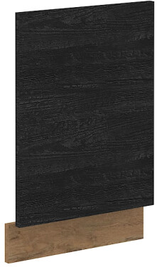 Dvířka na vestavnou myčku nádobí Vigo ZM 570x446 Barva korpusu: Dub Lancelot, Barva dvířek: Dark wood