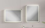 Kielle - Idolio Zrcadlo s LED osvětlením a vyhříváním, 70x100 cm 50324111