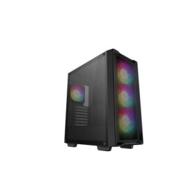 DEEPCOOL Case CC560 MESH V2, ATX, ARGB, Průhledná bočnice, 4x120mm Fan, černá EDF_1808006