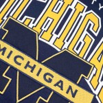 Starter Pánská mikina Michigan Wolverines NCAA End Zone Hoodie Velikost: M