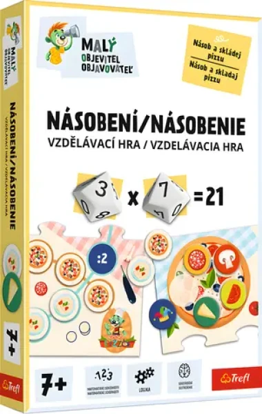 TREFL Vzdělávací hra Malý objevitel: Násobení