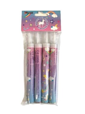 Dortisimo Dortová fontána s jednorožci malá 12 cm (4 ks)