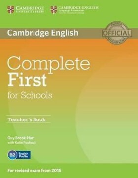 Complete First for Schools Teacher´s Book - Brook-Hart, Guy