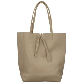 Luxusní dámská kožená kabelka na rameno Jane new, taupe