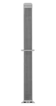SBS caseme stříbrná / Řemínek pro Apple Watch / 42/44/45 mm / ocel