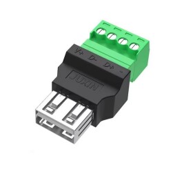 USB-A Female redukce na 4pinovou svorkovnici