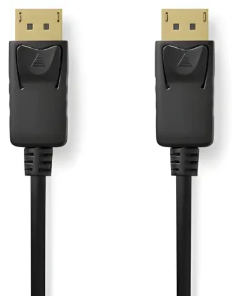 Nedis DisplayPort kabel černá / Kabel DisplayPort / 8K 60Hz / 3 m / pozlacené konektory (CCGB37014BK30)