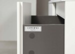 CERANO - Koupelnová skříňka pro umyvadla na desku Noira - bílá matná - 150x28x48 CER-8050BD7615