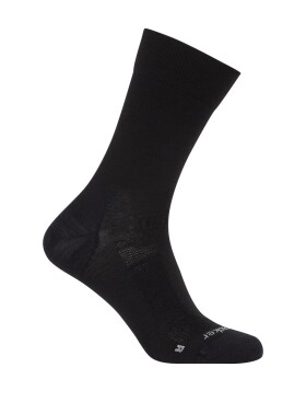 ICEBREAKER Mens Hike+ Liner Crew, Black velikost: 39-41,5 (S)