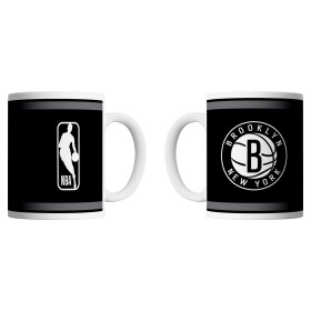 Hrnek Brooklyn Nets NBA Logo & Shield (330 ml)