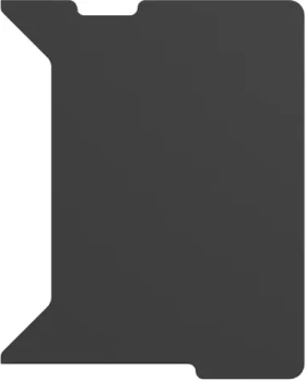 Genesis Holm Modular Blat černá / boční deska stolu / 60cm / pravá (NDS-2283)