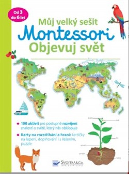 Můj velký sešit Montessori objevuj svět