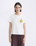Tričko Thinking MU Limes Ida Tee WHITE