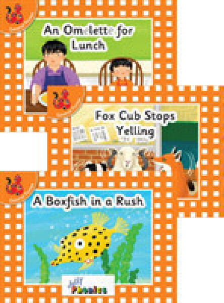 Jolly Phonics Readers, Set 6, Orange Level (pack of 3) - Van-Pottelsberghe, Louise
