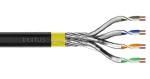 Digitus Cat7a S/FTP / Instalační kabel / venkovní, zemní / 100 m / AWG 22/1 / černý (DK-1743-A-VH-1-OD)