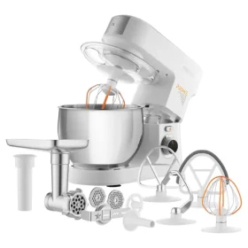 SENCOR STM 3740WH bílá / Kuchyňský robot / 4.5 L / 1000W (8590669366569)