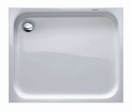 DURAVIT - D-Code Sprchová vanička 100x80 cm, alpská bílá 720106000000000