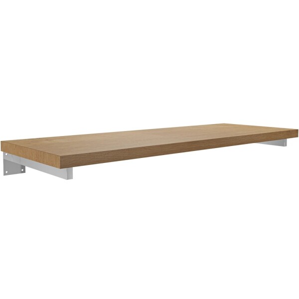 CERANO Deska pod umyvadlo Navira Pro + 2 skryté konzole - dub medový - 80x46x3,6 cm