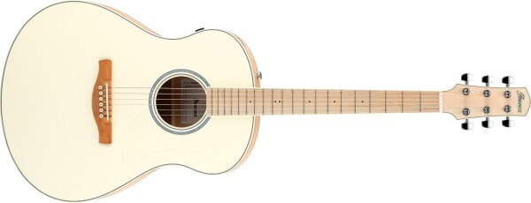 Ibanez AAM370M2E Transparent Antique White Peach Fuzz