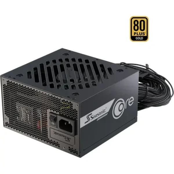 Seasonic CORE GC-850 ATX 3.1 černá / PC výkonný zdroj / 1x 12-pin GPU / 3x PCIe / 850 W / 120 mm (SRP-CGC851-A5A32SF)
