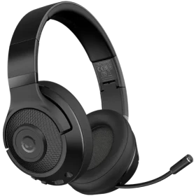 Lorgar Noah 500 černá / Herní bezdrátová sluchátka / BT 5.3 / USB-C / mikrofon (LRG-GHS500)