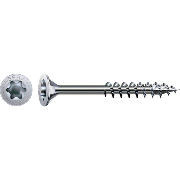 SPAX 0191010600505 R 88091 Senkkopf/T-STAR TG šroub do dřeva 6 mm 50 mm T-STAR plus ocel WIROX 200 ks