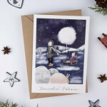 Be Nice EKO Přání vánoční Nebeská procházka modré