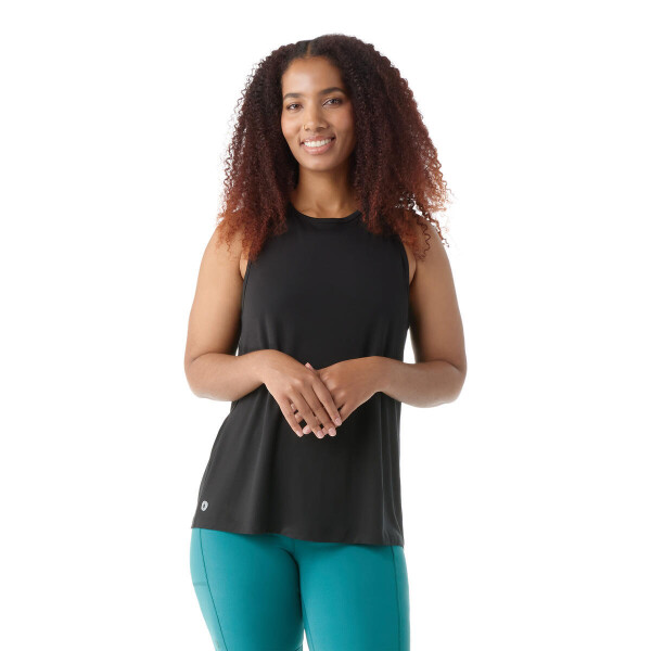 Dámské merino tílko SMARTWOOL Women's Active Ultralite High Neck Tank, Black velikost: S