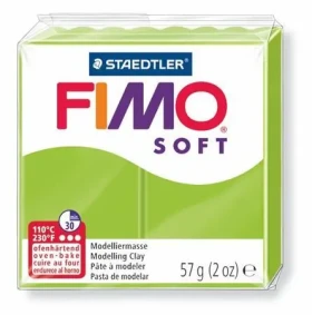 FIMO Modelovací hmota Soft jablkově zelená