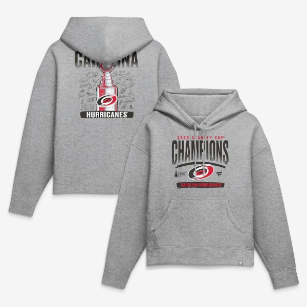 Dámská mikina Carolina Hurricanes NHL 2026 Stanley Cup Champions Roster Signature Velikost: S
