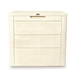 Zahradní úložný box 56x43x53cm, plast, béžová, AZB-G2035 CRM