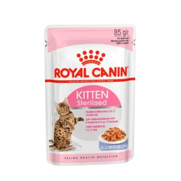 Royal Canin Kitten Sterilised jelly 12 x 85 g