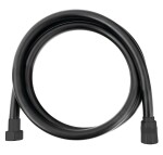SAPHO - SOFTFLEX plastová sprchová hadice, 200cm, černá mat 1208-27