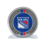 Mustang Puk New York Rangers NHL Crystal Ribbon