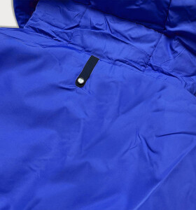 Světle modrá prošívaná dámská bunda pro přechodné období model 15890429 niebieski LHD