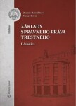 Základy správneho práva trestného