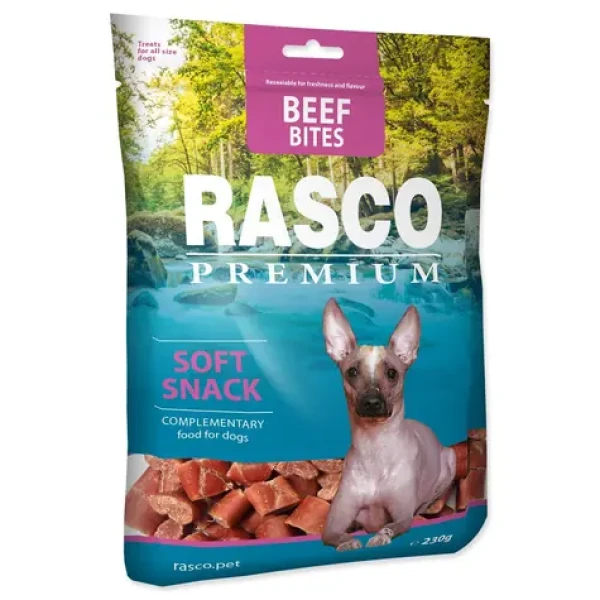 Rasco Premium kousky z hovězího masa 230g (1704-17051)