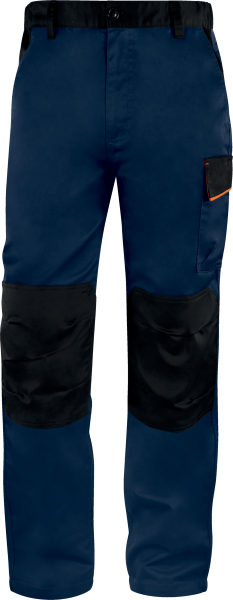 Pracovní kalhoty Delta Plus Mach1 M1PA2 Barva: Námořnická Modrá/ Oranžová, Velikost: 2XL (M1PA2BMXX)