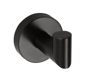 SAPHO - X-ROUND BLACK háček, černá mat XR208B