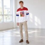 Dres české hokejové reprezentace NIKE IIHF World Championships replica bílý Velikost: