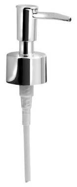 AQUALINE - Pumpička k dávkovači mýdla, plast, chrom SB193
