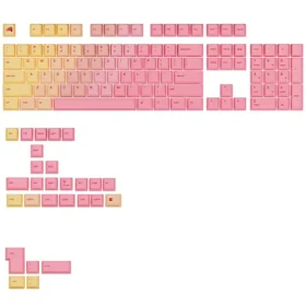 Glorious vyměnitelné klávesy GPBT Gradient (ANSI US) - Grapefruit / PBT / 131 ks / ANSI US layout / Cherry MX(+) (GLO-KB-ACC-KC-GPBT-GR-GPF-US)
