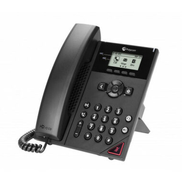 Poly VVX 150 černá / IP Telefon / 2 linky / 2.5" displej / 2x RJ-45 / PoE (911N0AA#AC3)