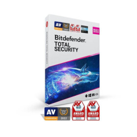 Bitdefender Total Security - 10 zařízení na 1 rok - elektronická licence do emailu EDF_1880025