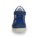 Chlapecké sandály Barefoot KENDY DENIM, Protetika, tmavě modrá - 22